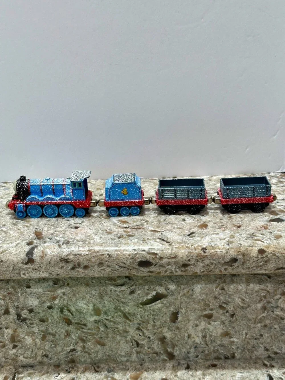 Thomas & Friends Gordons Snowy Special 4pc Set 2009 Take Along Diecast Mattel